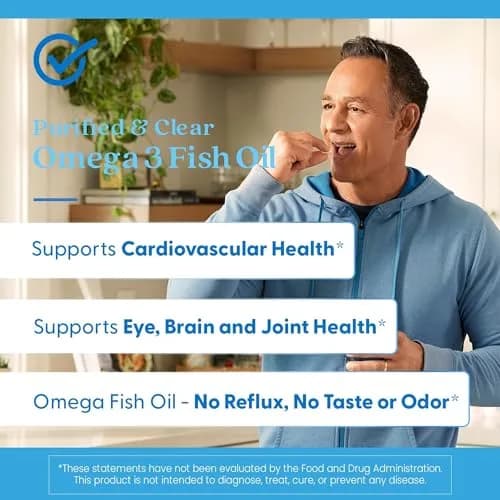Doctor's Best Omega 3 Fish Oil Supplement 2000 mg | EPA 800mg, DHA 400mg, Heart Health Support thumbnail 6