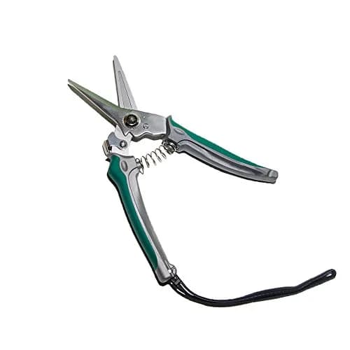 DEEALL 8-Inch Carbon Steel Hoof Trimmers with Serrated Blades | For Goats, Horses & Garden thumbnail 2