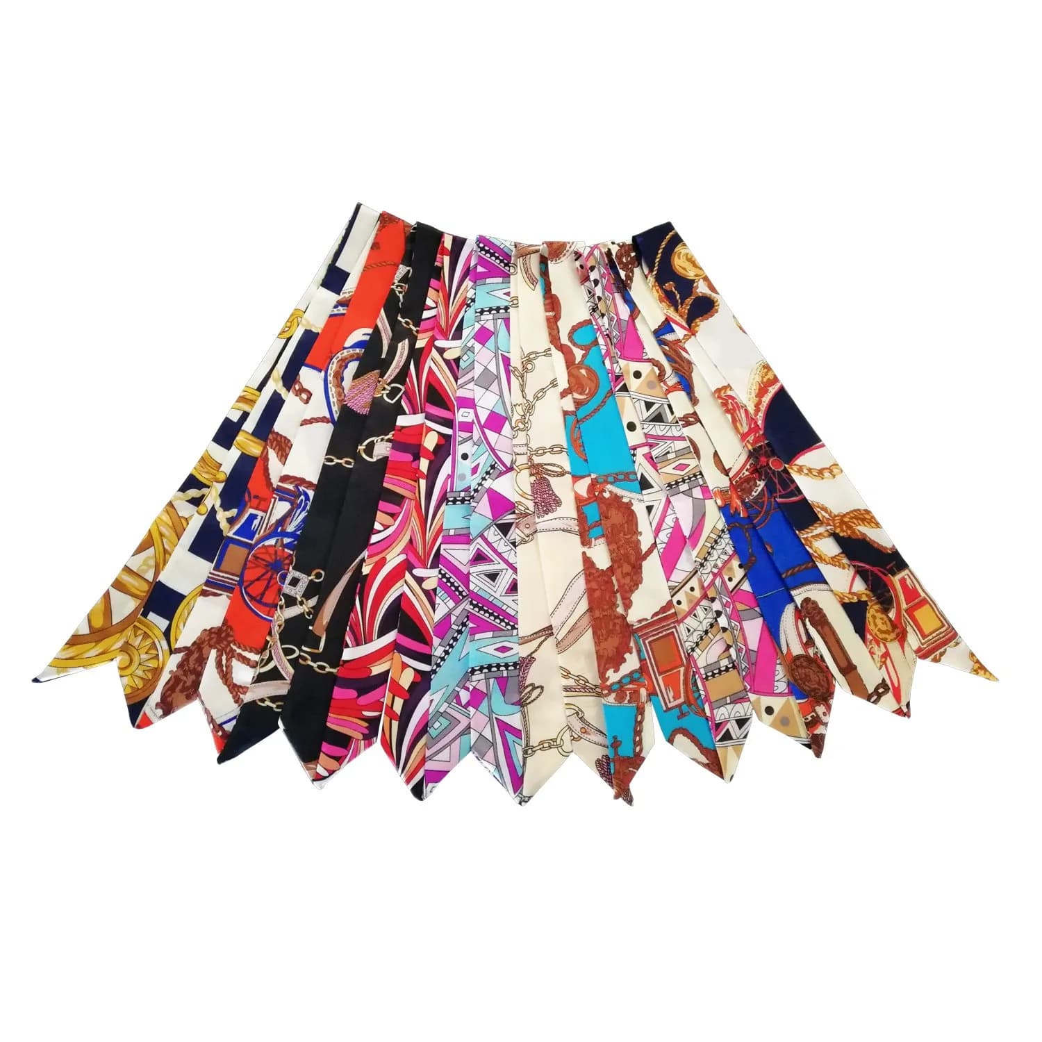 MosBug Fashion Bag Handle Ribbon Scarf 100cm x 4cm | Elegant Accessory for Women - main product image
