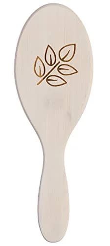 Olivia Garden EcoHair Paddle Bamboo Hair Brush, EH-CO, Combo | Handcrafted Bamboo Handle, Ionic Bristles, All Hair Types thumbnail 2