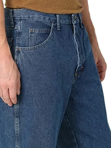 Rustler Classic Relaxed Fit Jeans 40W x 34L | Durable Heavyweight Denim thumbnail 2