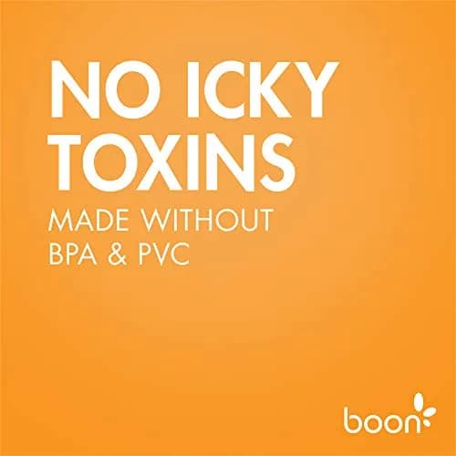 Boon Nursh Newborn Silicone Baby Bottle Nipples - Slow Flow, 3 Count | Mimics Natural Feeding thumbnail 9