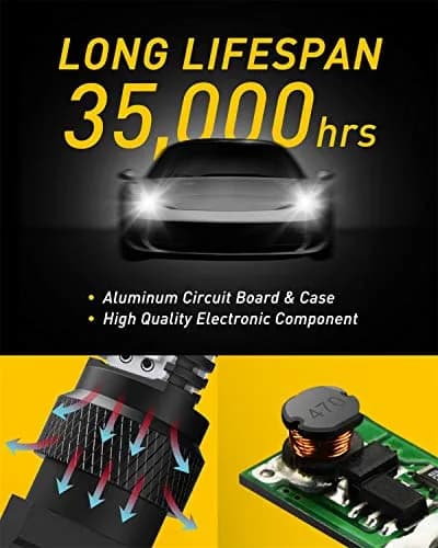 AUXITO Red 3157 LED Brake Light Bulbs Pack of 2 | Ultra Bright 700% Improved Visibility thumbnail 4