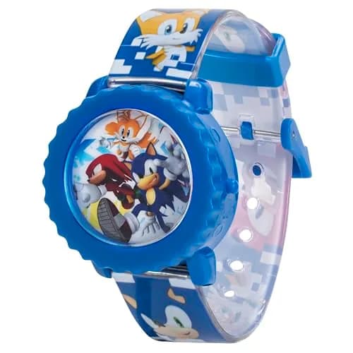 Accutime Sonic The Hedgehog Kids Digital Watch – Flashing LED Display, Adjustable Strap, for Ages 4+ thumbnail 7