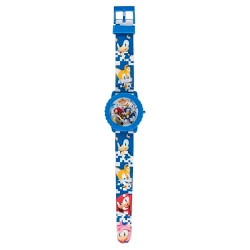 Accutime Sonic The Hedgehog Kids Digital Watch – Flashing LED Display, Adjustable Strap, for Ages 4+ thumbnail 5