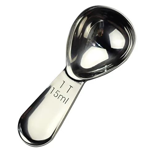 CoaGu 15ml Stainless Steel Coffee Scoop | Precision Measurement for Ground Coffee thumbnail 1