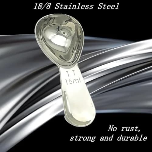 CoaGu 15ml Stainless Steel Coffee Scoop | Precision Measurement for Ground Coffee thumbnail 7