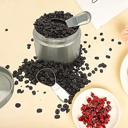 CoaGu 15ml Stainless Steel Coffee Scoop | Precision Measurement for Ground Coffee thumbnail 9