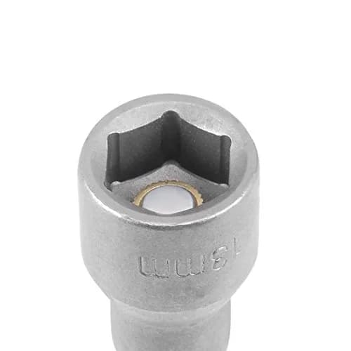 uxcell 1/4" Hex Nut Driver 13mm | Magnetic Impact Socket for DIY & Professional Use thumbnail 4
