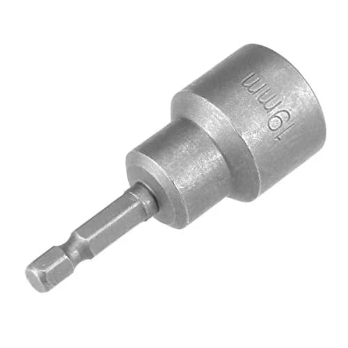 uxcell 19mm Magnetic Nut Setter Driver Bit 65mm (2.5 inch) Length | 1/4" Hex Shank Quick-Change thumbnail 5
