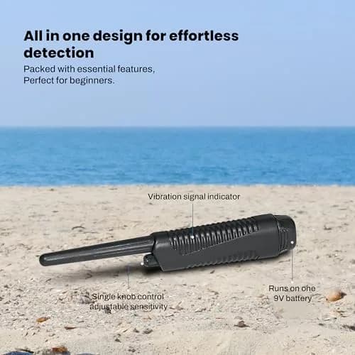 Bounty Hunter Tracker IV Metal Detector with Pinpointer, 8" Waterproof Coil, 3 Modes | 2.8 lb Lightweight for Adults & Kids thumbnail 9