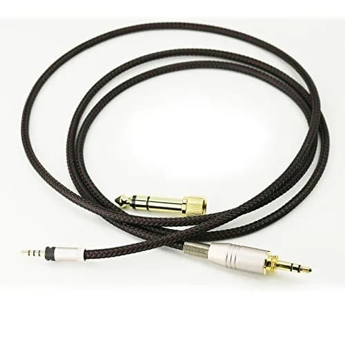 NewFantasia Replacement Audio Upgrade Cable for Sennheiser HD4.40, HD4.50, HD400S Headphones 3m (9.9ft) Braided Tangle-Free thumbnail 4