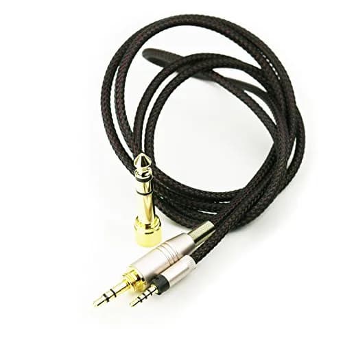 NewFantasia Replacement Audio Cable for Sennheiser HD4.40, HD4.50, HD400S Headphones 1.2m (4ft) | OFC Wire, Braided Tangle-Free thumbnail 4
