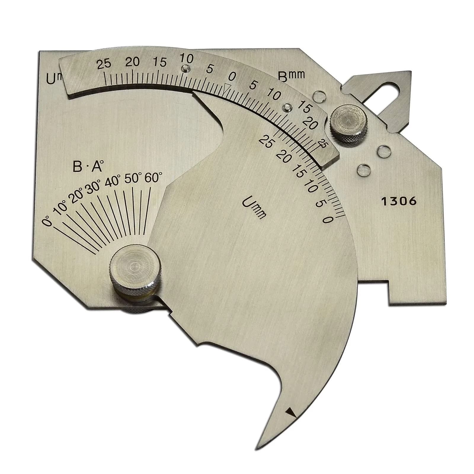 RIVERWELD SK-8 Metric Bridge Cam Gauge for Welding Misalignment 18cm (7.1in) - main product image