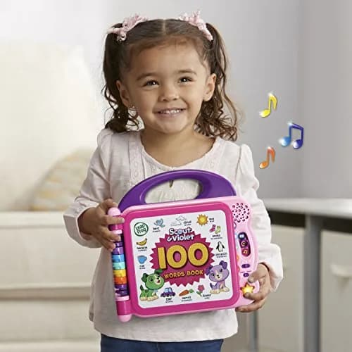 LeapFrog Scout and Violet 100 Words Book | Bilingual Learning Toy for Toddlers thumbnail 6