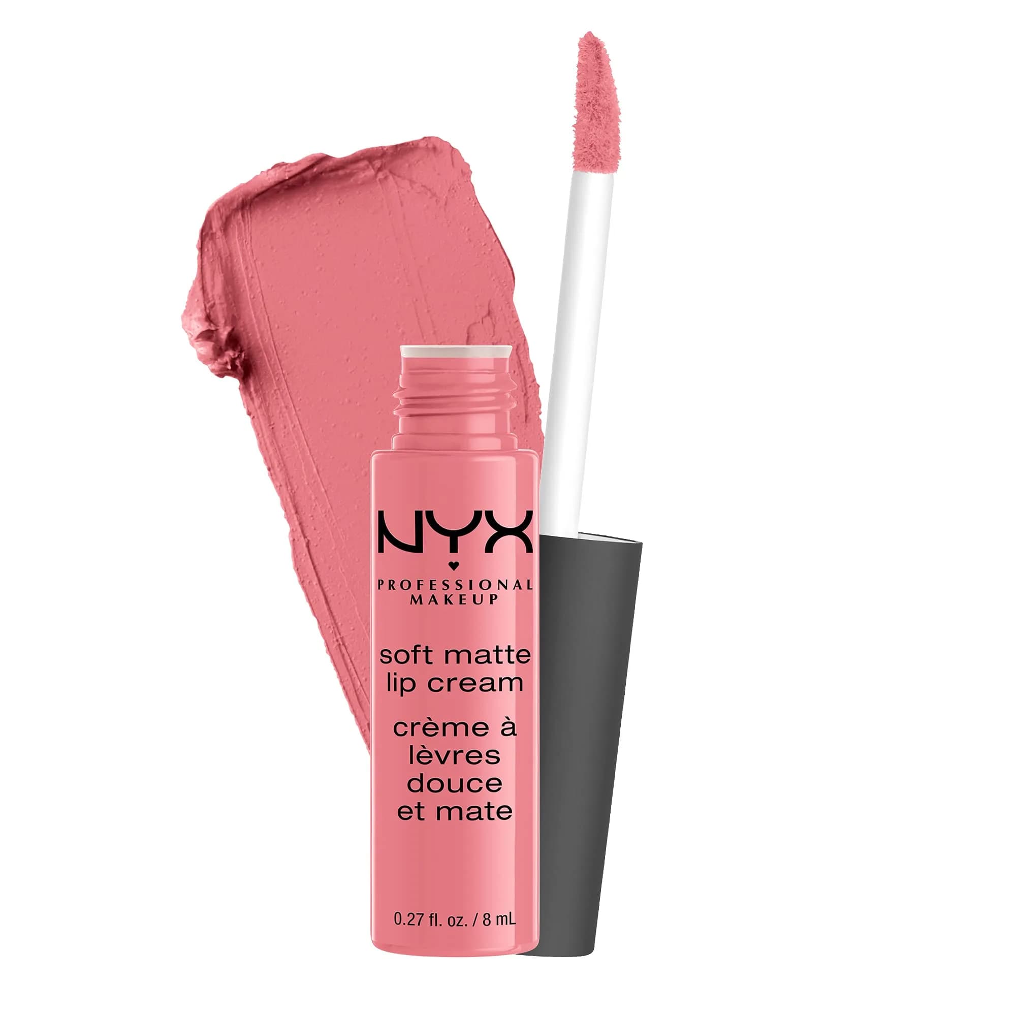 NYX PROFESSIONAL MAKEUP Soft Matte Lip Cream Cyprus Light Pastel Pink 7.65ml (0.27 Fl Oz) | Matte Finish - main product image