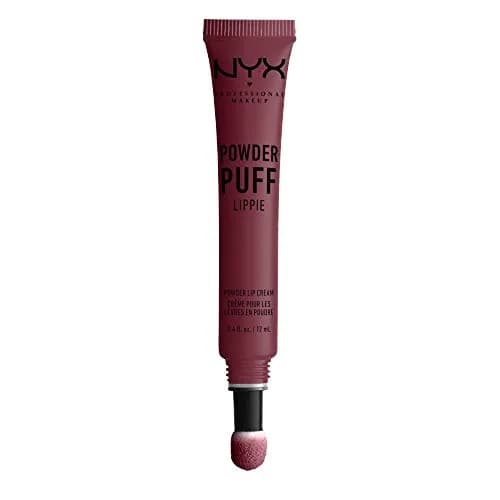 NYX PROFESSIONAL MAKEUP Powder Puff Lippie Lip Cream, Moody (Cool Toned Plum) | Matte, Long Lasting, Vegan Lipstick thumbnail 1