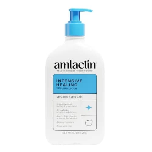 Amlactin Intensive Healing Body Lotion 7.9 oz (234ml) | 15% Lactic Acid for Dry Skin thumbnail 1