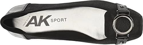 Anne Klein Umeko Ballet Flat Black/Multi Fabric 6.5 US | Stylish, Cushioned, No Heel thumbnail 2