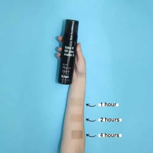 B.TAN Fake It Till You Make It Dark Self Tanner Mousse 200ml (6.7 Fl Oz) | Express 1-Hour Sunless Tanning Foam thumbnail 5