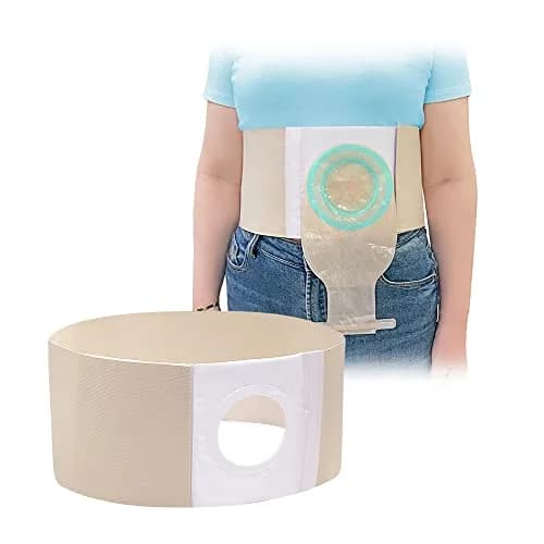 Mybow Ostomy Belt Hernia Support for Men & Women, XL 40-43 Inch Waist | Post-Operative Abdominal Binder thumbnail 1