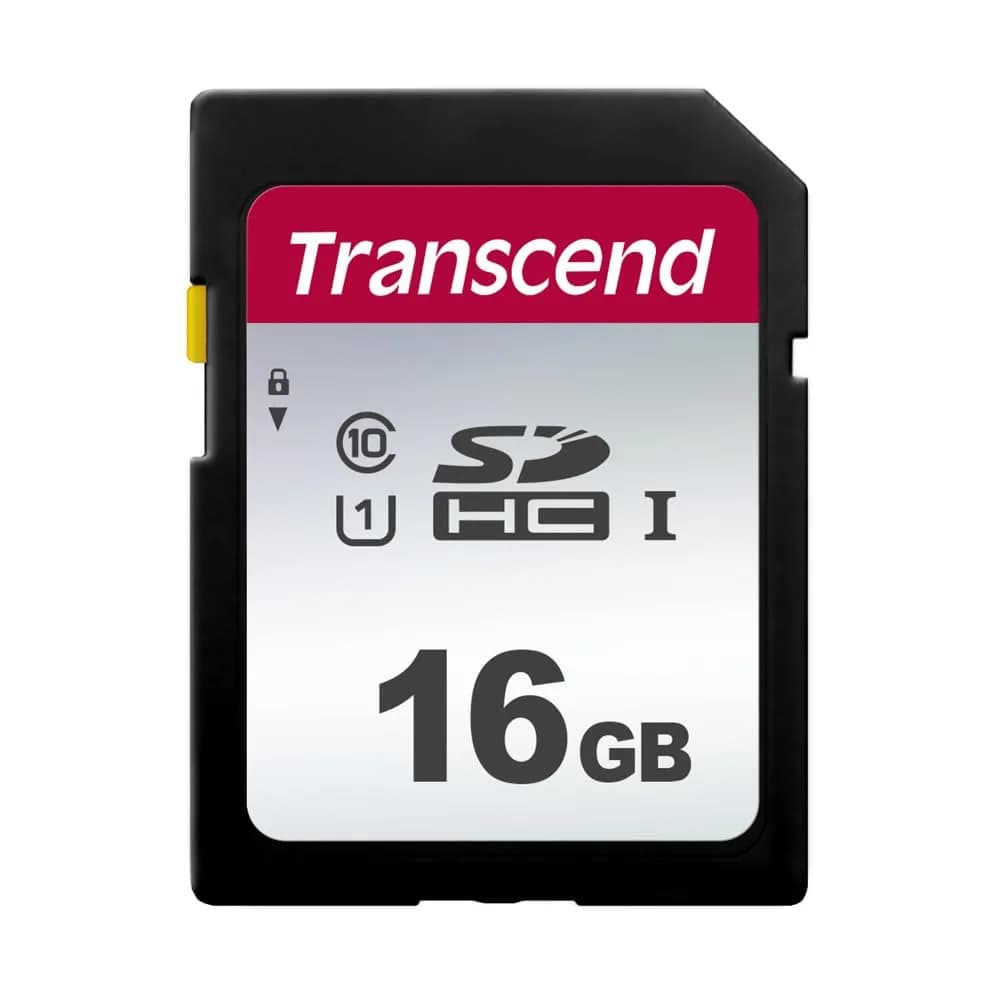 Transcend 16GB SDHC Memory Card | 95MB/s Read, 45MB/s Write, Class 10, U3, V30