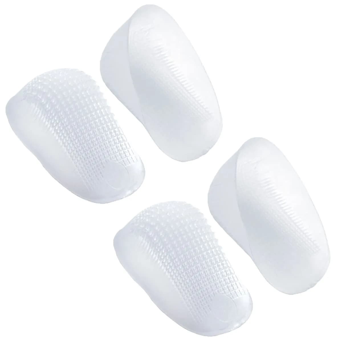 Tuli's Classic Gel Heel Cups for Plantar Fasciitis, 2 Pairs, Regular | #1 Podiatrist Recommended for Heel Pain Relief