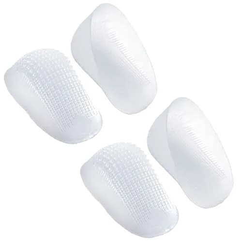 Tuli's Classic Gel Heel Cups for Plantar Fasciitis, 2 Pairs, Regular | #1 Podiatrist Recommended for Heel Pain Relief thumbnail 1