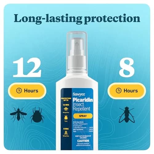 Sawyer Picaridin Insect Repellent Spray 236ml (8 Fl Oz) | EPA Registered, Fragrance-Free thumbnail 6