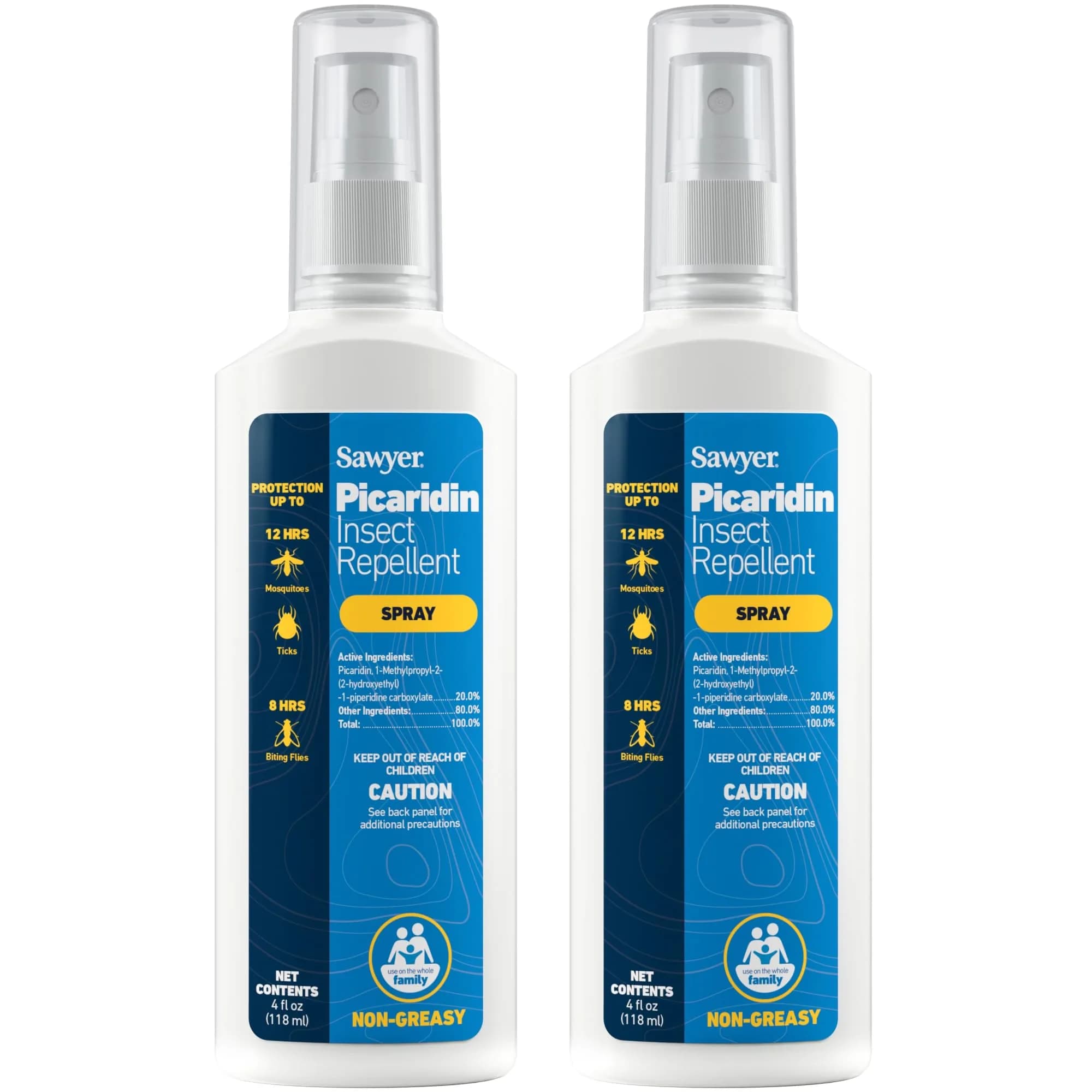 Sawyer Picaridin Insect Repellent Spray 236ml (8 Fl Oz) | EPA Registered, Fragrance-Free
