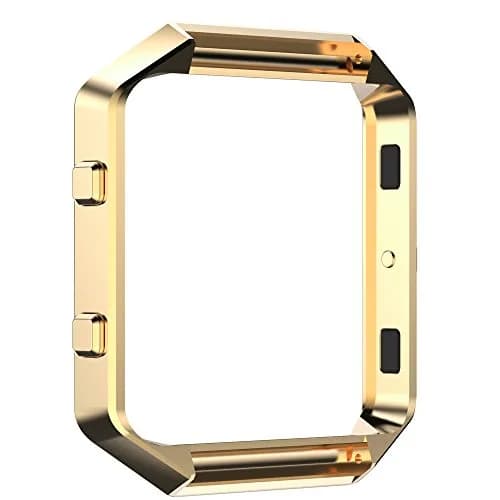 AISPORTS Stainless Steel Watch Frame for Fitbit Blaze (Gold) | Protects Your Smartwatch thumbnail 7