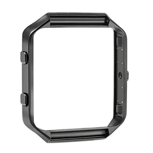 AISPORTS Black Stainless Steel Metal Frame for Fitbit Blaze Smart Watch | Compatible with Fitbit Blaze Only thumbnail 4
