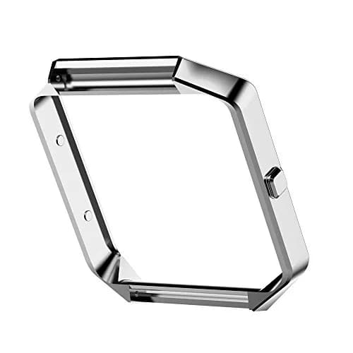 AISPORTS Silver Stainless Steel Frame for Fitbit Blaze Smartwatch | Compatible with Fitbit Blaze Only thumbnail 2