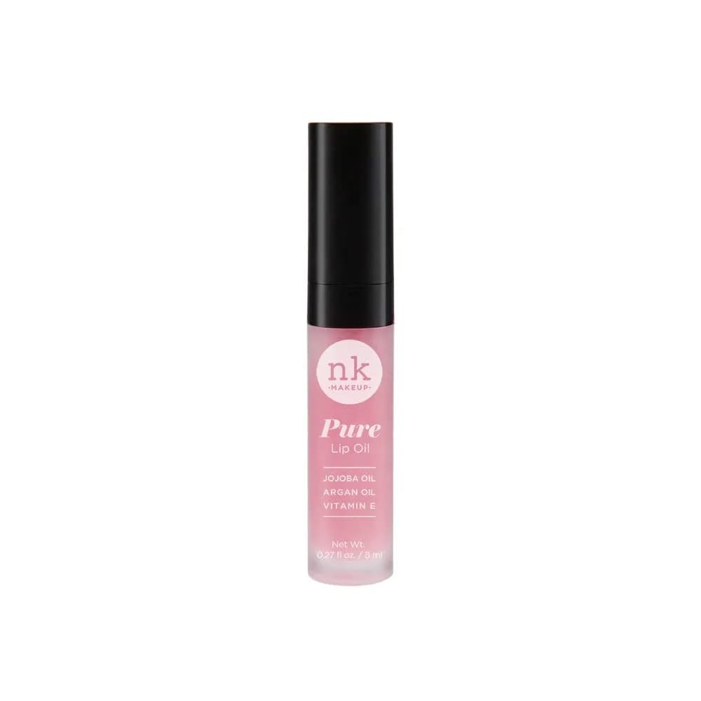 Nicka K New York Lip Oil Raspberry 0.27 Fl Oz | Moisturizing Satin Finish, Nourishing with Vitamin E — Strawberry