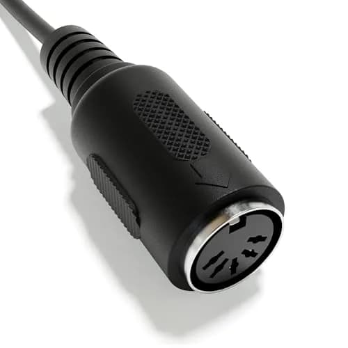 ExcelValley Female DIN MIDI Adapter Breakout Conversion Cable 15cm (0.49ft) | 5-Pin MIDI to 3.5mm TRS thumbnail 3