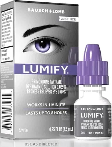 LUMIFY Redness Relief Eye Drops 7.5ml (0.25 Fl Oz) | for Whiter, Brighter Eyes thumbnail 1