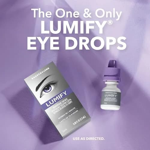 LUMIFY Redness Relief Eye Drops 7.5ml (0.25 Fl Oz) | for Whiter, Brighter Eyes thumbnail 5