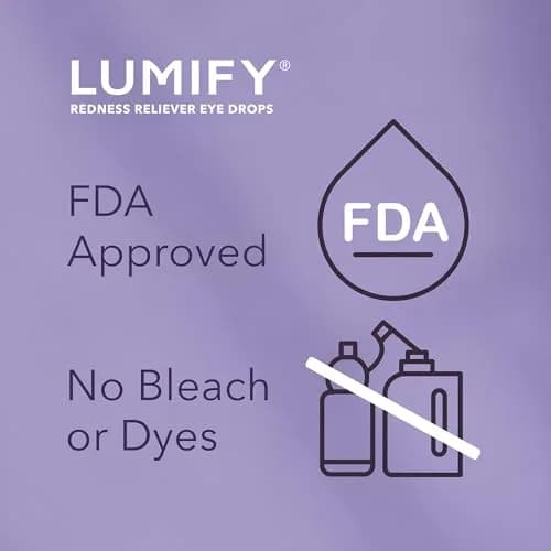 LUMIFY Redness Relief Eye Drops 7.5ml (0.25 Fl Oz) | for Whiter, Brighter Eyes thumbnail 6