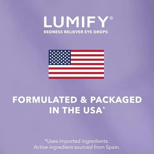 LUMIFY Redness Relief Eye Drops 7.5ml (0.25 Fl Oz) | for Whiter, Brighter Eyes thumbnail 7