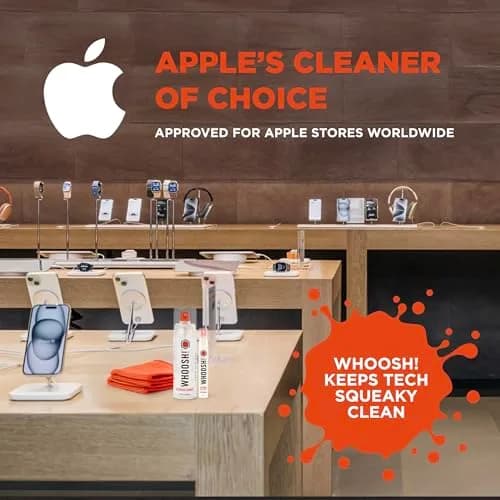 WHOOSH! Screen Shine Duo Electronic Cleaning Kit 108ml (3.7 Fl Oz) | Streak-Free Shine for All Screens thumbnail 5
