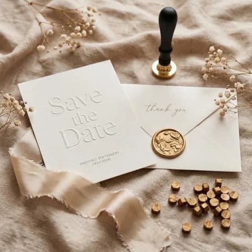 UNIQOOO Metallic Antique Gold Sealing Wax Beads 540 Pcs | Bulk Value Pack for Crafts & Invitations thumbnail 2