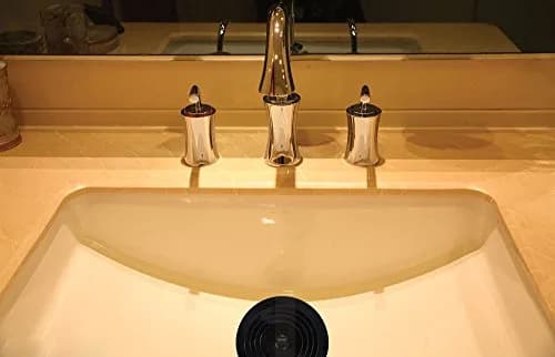 V-TOP 6" Silicone Drain Stopper 2 Pack | Large Flat Suction Cover for Kitchen, Bathroom & Laundry thumbnail 3