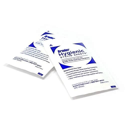 Bruder Hygienic Eyelid Micro Fine Sheets 35 Count | Disposable, Hypoallergenic, Cleansing for Dry Eyes thumbnail 4