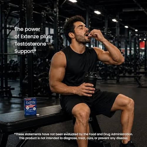ExtenZe Testosterone Boost Tablets 30 Count | Supports Energy & Vitality thumbnail 7
