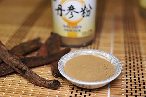 USTCM Dan Shen Powder Salvia Miltiorrhiza Red Sage Root 120 Mesh 113g (4oz) thumbnail 4