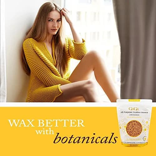 GiGi All Purpose Golden Honee Hard Wax Beads for Hair Removal 907g (32 oz) | Stripless, All Skin & Hair Types thumbnail 3
