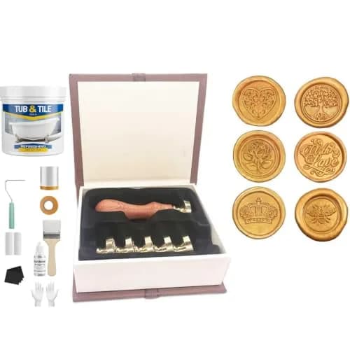 IRONABLE Tub and Tile Paint Refinishing Kit, 1.1oz White | DIY Bathroom & Kitchen Renovation thumbnail 1