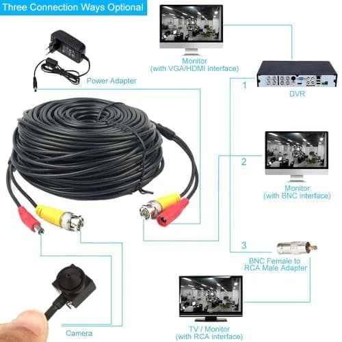 Vanxse CCTV HD Mini Spy Pinhole Security Camera 1000TVL Indoor/Outdoor (VS-TN007) | 720p Resolution thumbnail 7