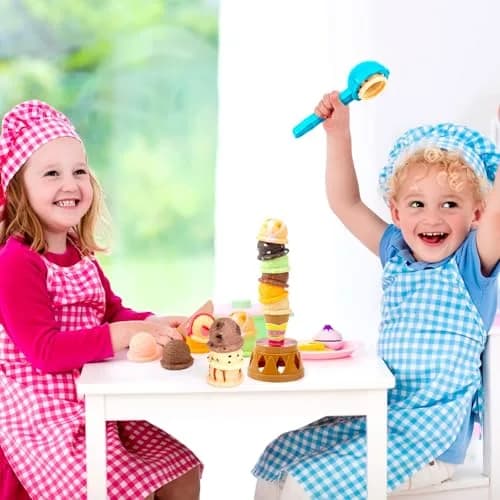 BigOtters Ice Cream Game, Sweet Treats Tower | Pretend Play Food for Kids thumbnail 4