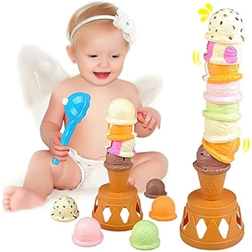 BigOtters Ice Cream Game, Sweet Treats Tower | Pretend Play Food for Kids thumbnail 7